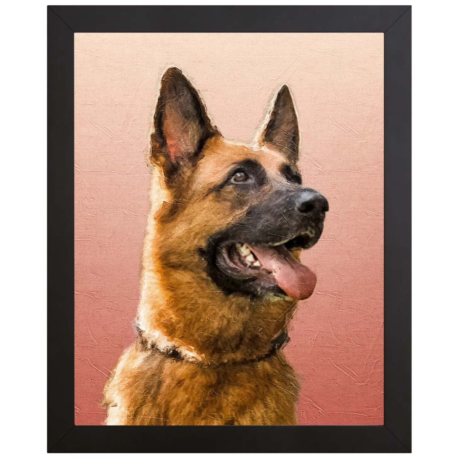 Palette Knife Pet Portrait