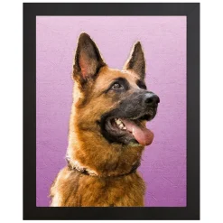 Palette Knife Pet Portrait