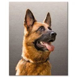 Palette Knife Pet Portrait