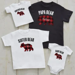 Papa Bear Family Apparel