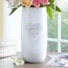 Pastel Heart Full of Love Vase
