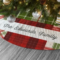 Patchwork Quilted Tree Skirt