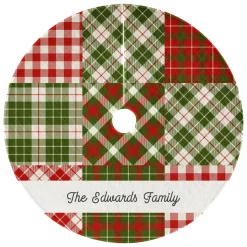 Patchwork Quilted Tree Skirt