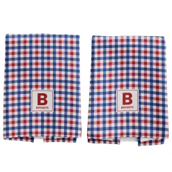 Patriotic Gingham Kitchen Towel