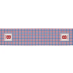 Patriotic Gingham Table Runner