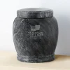 Patriotic Marble Cremation Urn