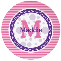 Pattern Initial Personalized Tableware