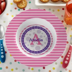 Pattern Initial Personalized Tableware