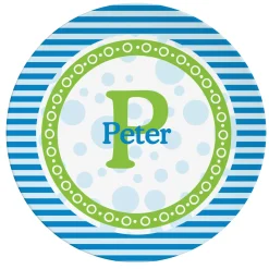 Pattern Initial Personalized Tableware
