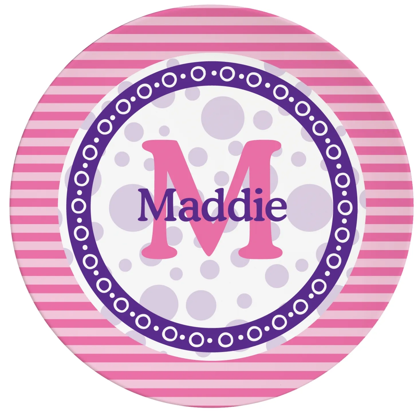 Pattern Initial Personalized Tableware