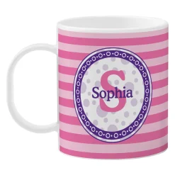 Pattern Initial Personalized Tableware