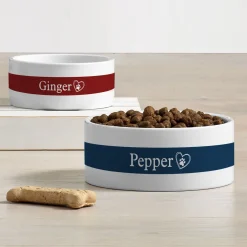 Paw and Heart Pet Bowl