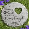 Pawprint Memories Garden Stone