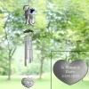 Paw Print On My Heart Dog Memorial 17.5 inch Wind Chime