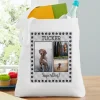 Paw Print Photo Tote Bag