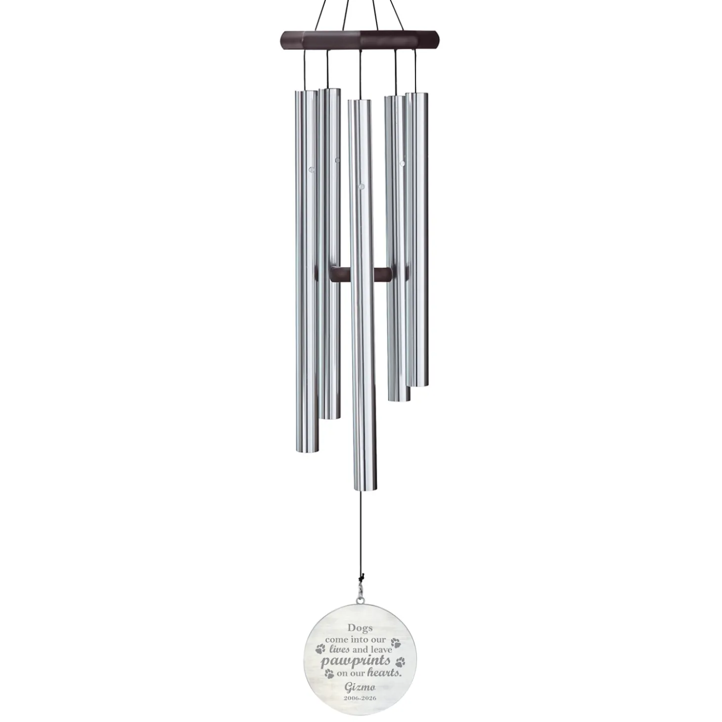 Pawprints in Heaven 30 inch Wind Chime