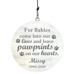Pawprints in Heaven 30 inch Wind Chime