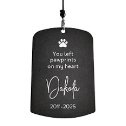 Pawprints On My Heart 38 Inch Wind Chime .product-info-decoration { display: inline-flex; justify-content: space-between; align-items: center; border-radius: 0.4rem; background-color: #E8E8E8; padding: 0.2rem 0.4rem; font-size: 1.4rem; line-height: 1.6rem; font-weight: var(--font-weight-semibold); letter-spacing: 0.042rem; text-transform: uppercase; --decoration-icon-url: ''; /* will be dynamically set */}.product-info-decoration.badge-icon::before { content: ''; width: 2rem; height: 2rem; background: var(--decoration-icon-url) no-repeat; background-size: 100% 100%; display: block; margin-right: 0.4rem;} Laser Engraved
