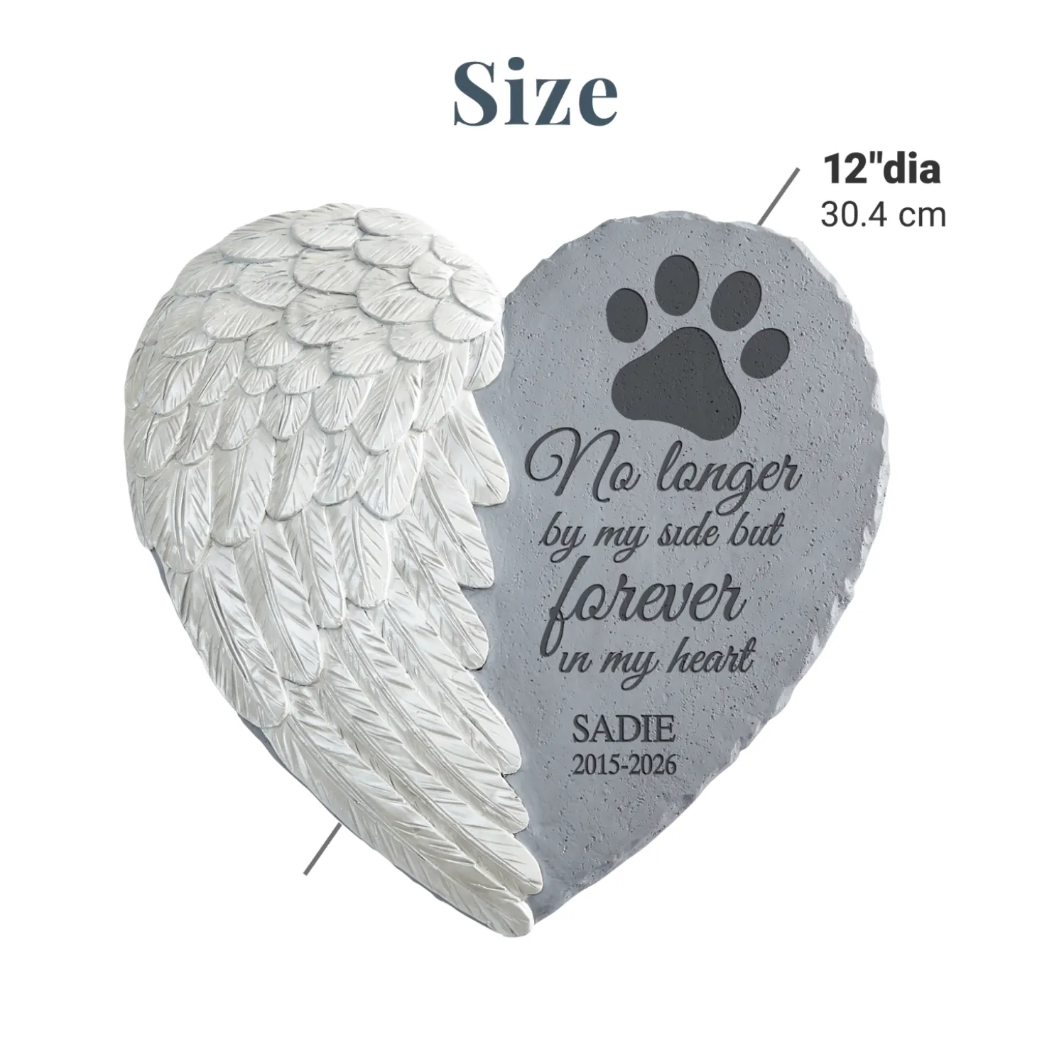 Pawprints on My Heart Stone