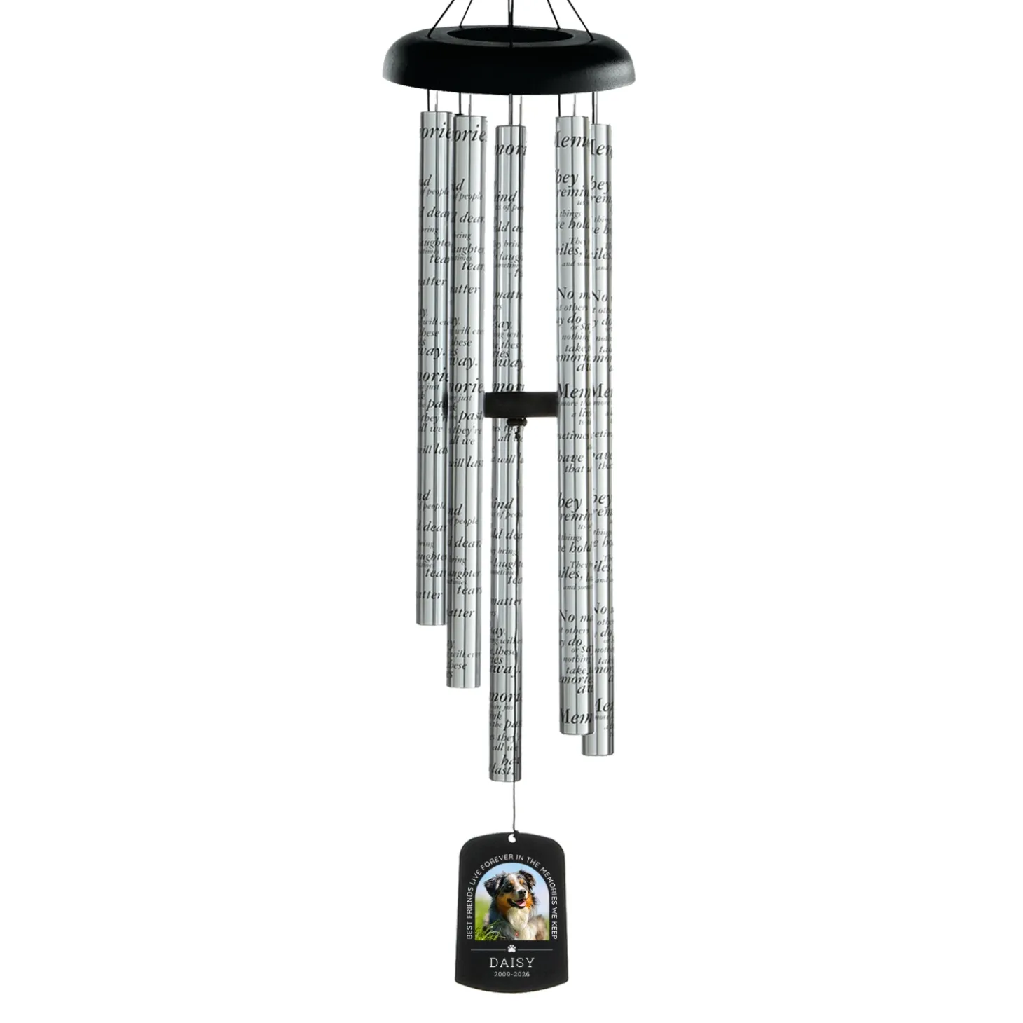 Paws & Memories Photo Sonnet 44 Inch Wind Chime