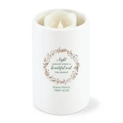 Peaceful Petals LED Votive