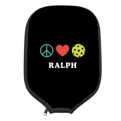 Peace Sign Pickleball Paddle Cover