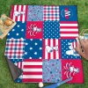 PEANUTS® Americana Multi Square Picnic Blanket