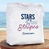 PEANUTS® Americana Stars and Stripes Tote