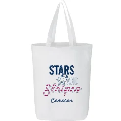 PEANUTS® Americana Stars and Stripes Tote