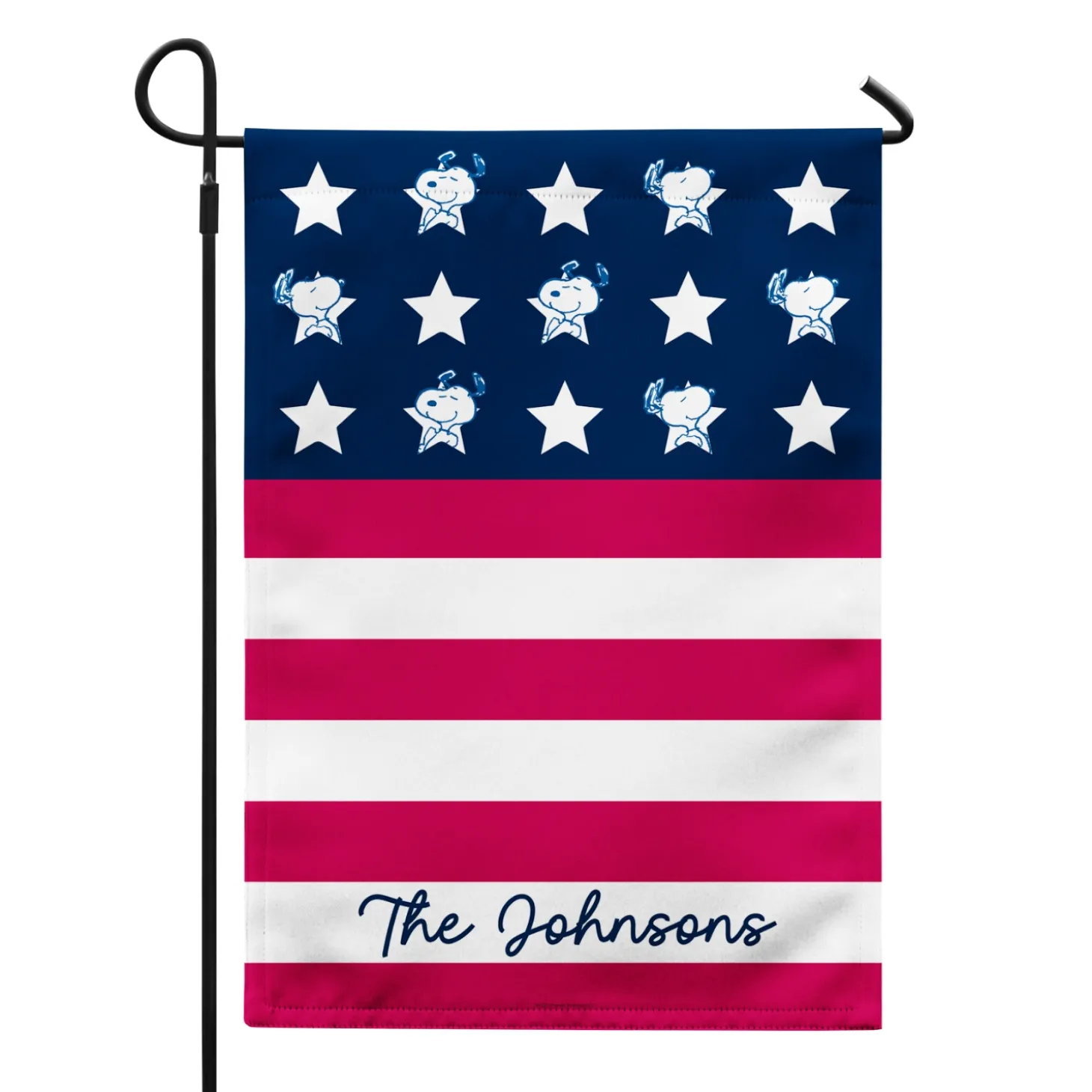 PEANUTS® American Stars and Stripes Garden Flag