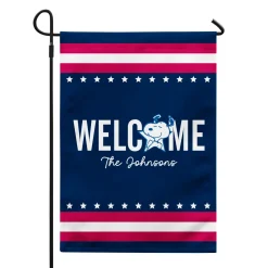 PEANUTS® American Welcome Snoopy™ Garden Flag