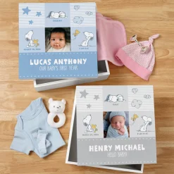 PEANUTS® Baby Love Photo Keepsake Box