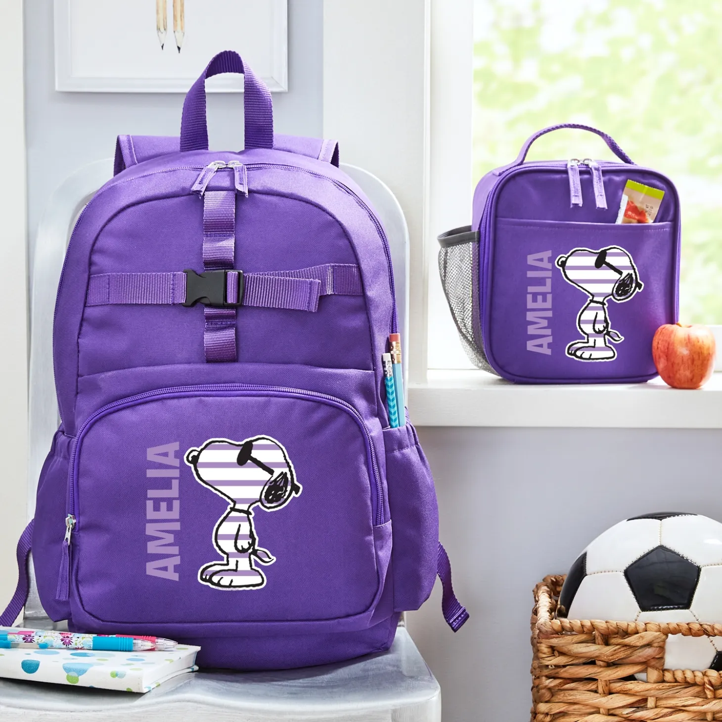 PEANUTS® Back to Cool Backpack Collection - Purple