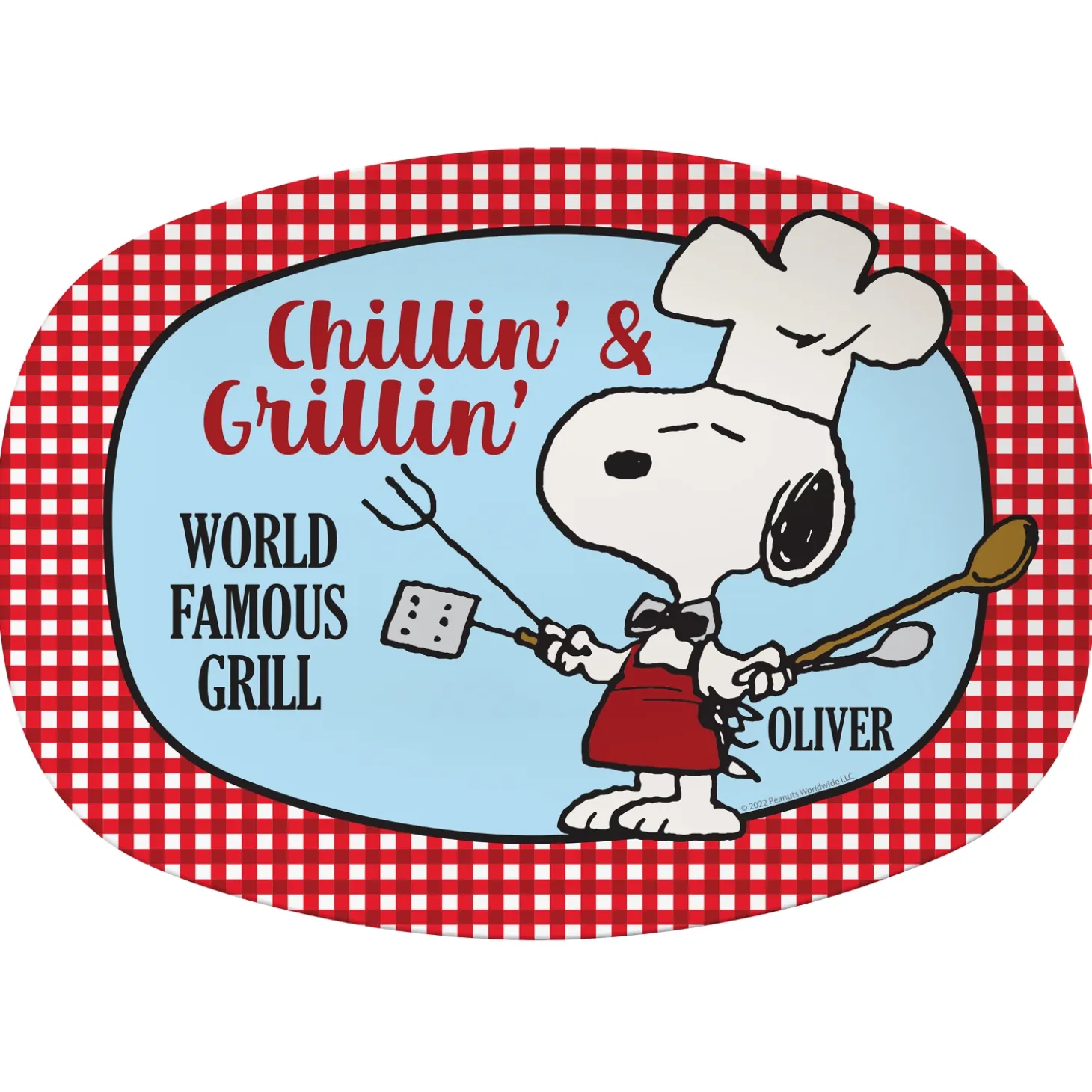 PEANUTS® Chillin' & Grillin' Platter