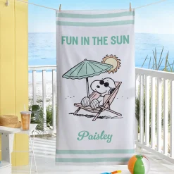 PEANUTS® Fun In The Sun Beach Towel
