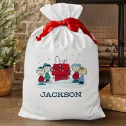 PEANUTS® Gang and Snoopy™ Snowy Day Oversized Gift Bag