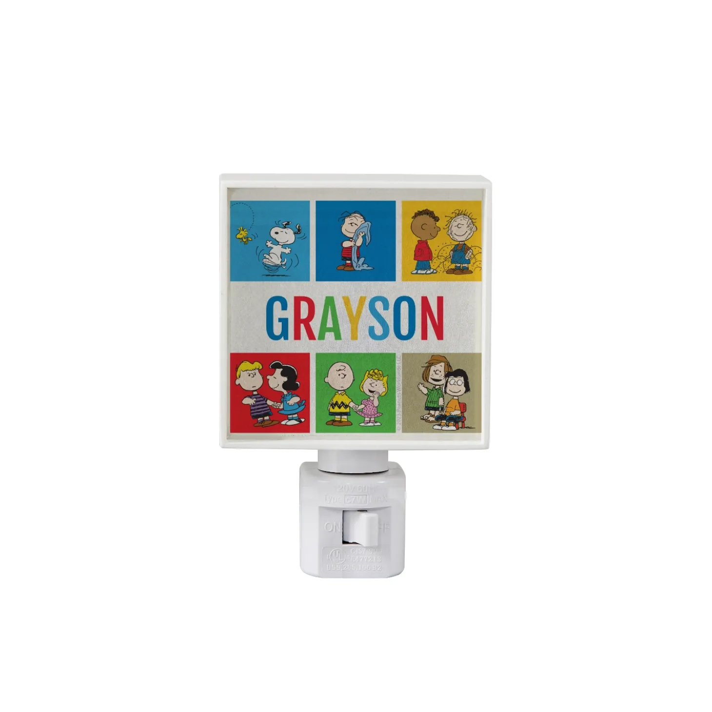 PEANUTS® Gang Colorful Night Light