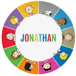 PEANUTS® Gang Colorful Personalized Tableware