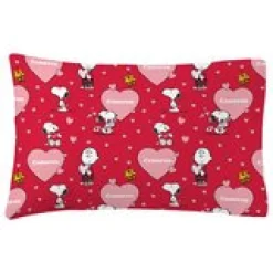 PEANUTS® Hearts Pillowcase