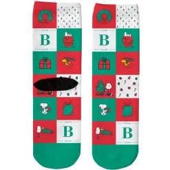 PEANUTS® Holiday Quilt Pattern Socks