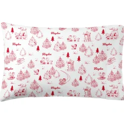 PEANUTS® Holiday Toile Pattern Pillowcase