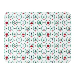 PEANUTS® Holiday Wreath Pattern Plush Blanket