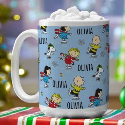 PEANUTS® Ice Skating Friends Mug