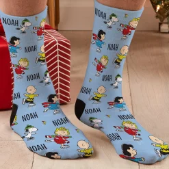 PEANUTS® Ice Skating Friends Socks