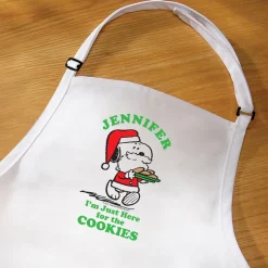 PEANUTS® Just Here for the Cookies Apron