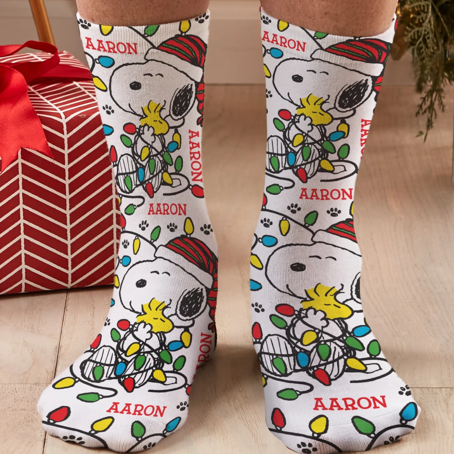 PEANUTS® Lots of Lights Socks
