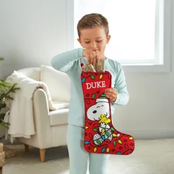 PEANUTS® Lots of Lights Stockings