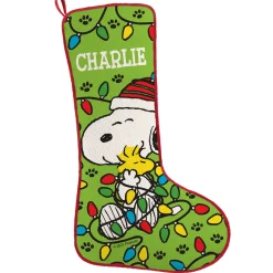 PEANUTS® Lots of Lights Stockings