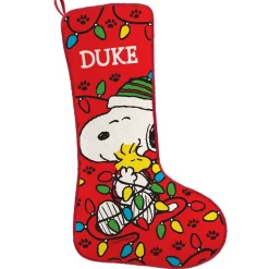 PEANUTS® Lots of Lights Stockings