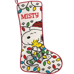 PEANUTS® Lots of Lights Stockings